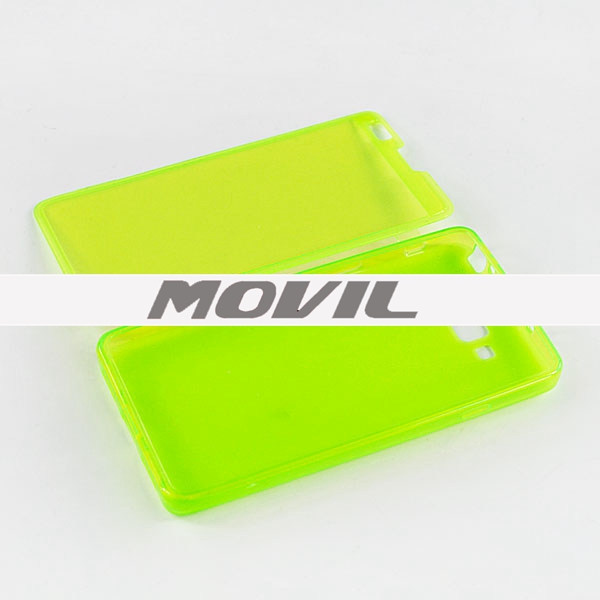 NP-2059 TPU Touch pantalla Flip Funda para LG Optimus L9 II D605-2